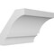Ekena Millwork 5 1/2-in. W x 38-in. D x 38-in. H Balboa Architectural Grade PVC Knee Brace BRCP055X38X38BOA - alternate 1